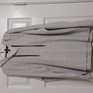 Chaps denim light grey pullover, size XL